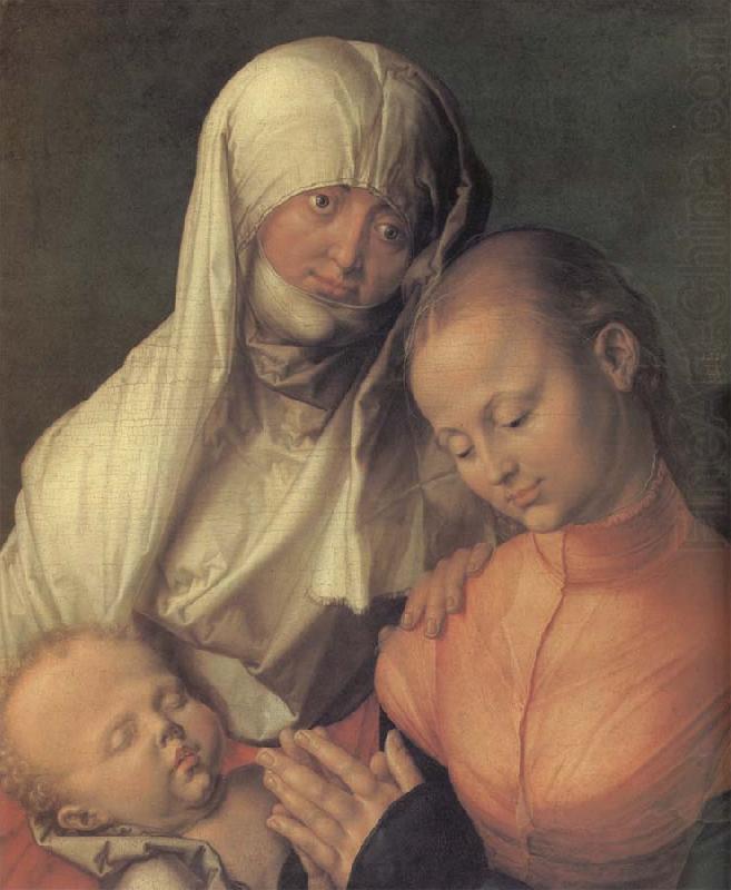 Anne with the virgin and the infant Christ, Albrecht Durer